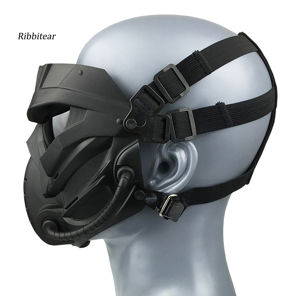 【RBRT】Outdoor Tactical Airsoft Paintball Breathable Full Face Mask Protective Cover