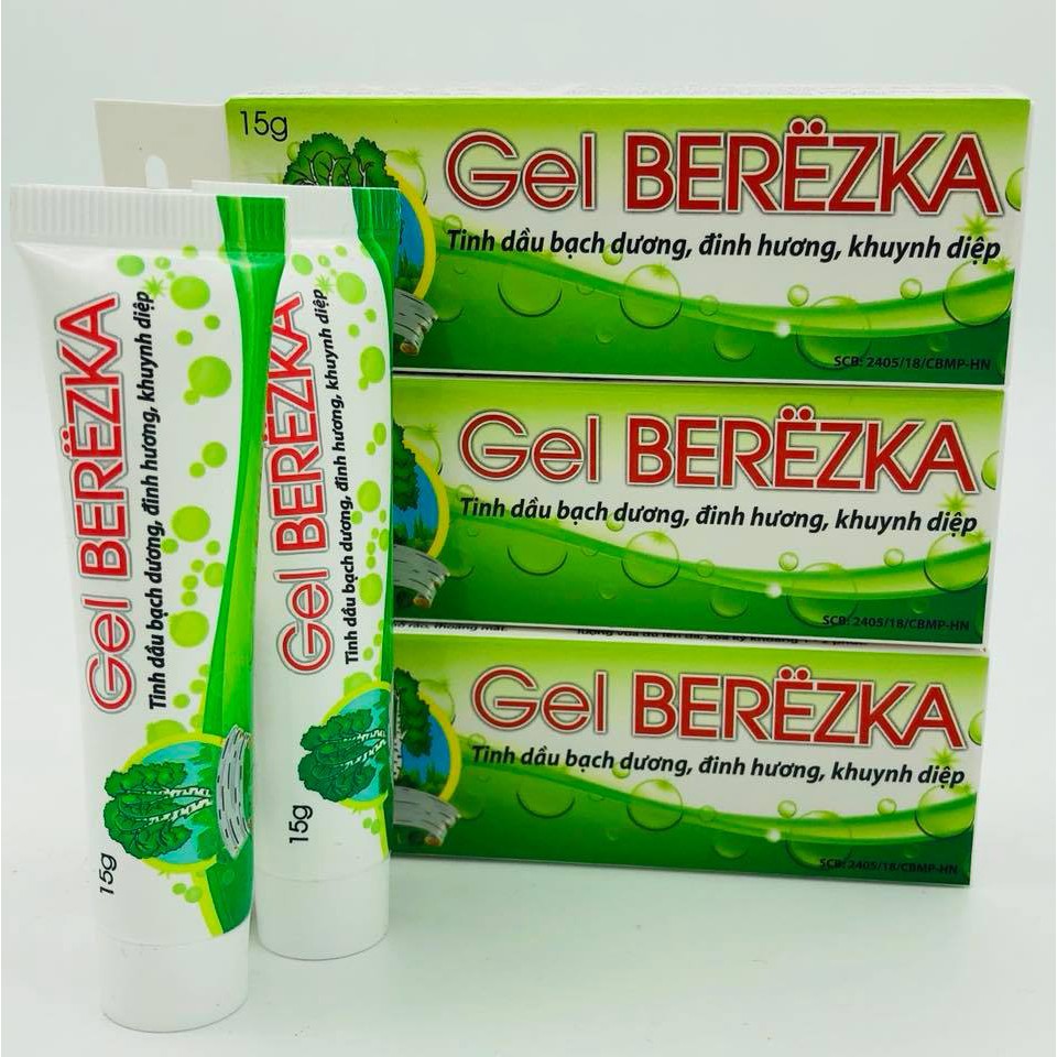 GEL BEREZKA  -TINH DẦU BẠCH DƯƠNG, ĐINH HƯƠNG, KHUYNH ĐIỆP | BigBuy360 - bigbuy360.vn