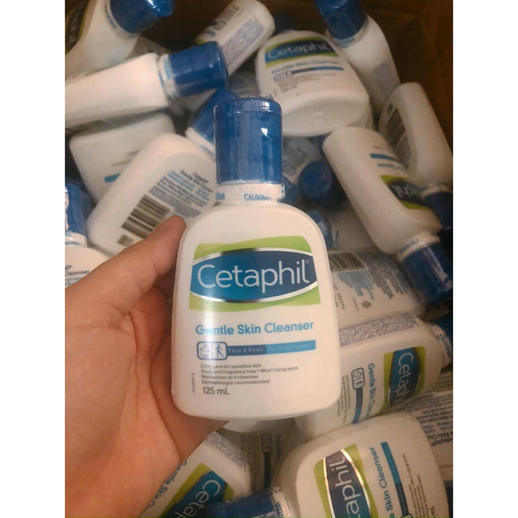 [Chính Hãng] Sữa Rửa Mặt Cetaphil Gentle Skin Cleanser 125ml  500ml - srm cetaphil dịu nhẹ dành cho da dầu da mụn