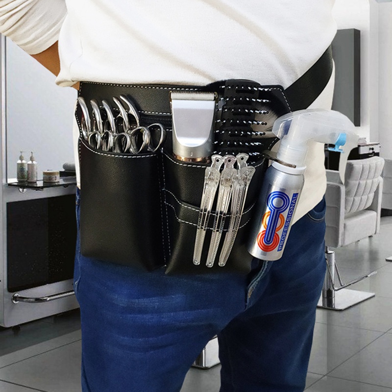 Túi Đựng Dụng Cụ Cắt Tóc Kiêm Lược Giá Đỡ Tiện Lợi Dành Cho Thợ Cắt Tóc