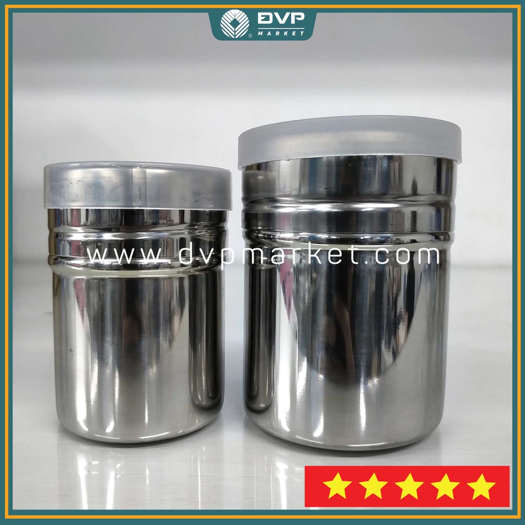 Hũ rắc bột phô mai, bột socola, các loại bột gia vị inox