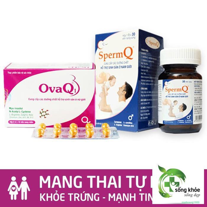 OvaQ1- Hỗ trợ điều hòa kinh nguyệt, tăng chất lượng trứng, tạo niêm mạc đẹp, tăng khả năng thụ thai ở nữ giới