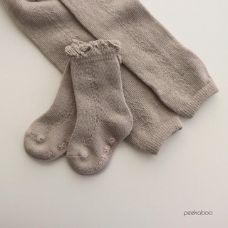 Set tất + quần tất Peekaboo