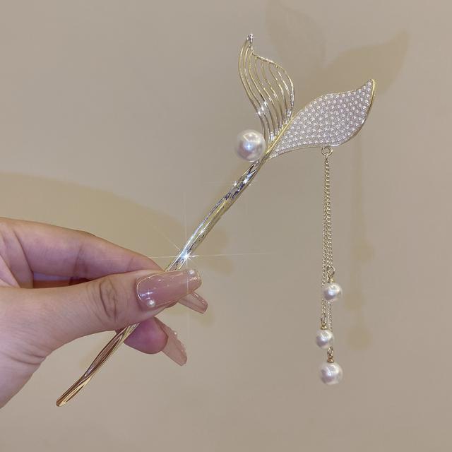 Kẹp Tóc Mạ Vàng Phong Cách Mới Thời Trang Mùa Hè