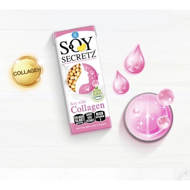 Sữa đậu nành soy secret nhiều vị 180ml tuyệt ngon