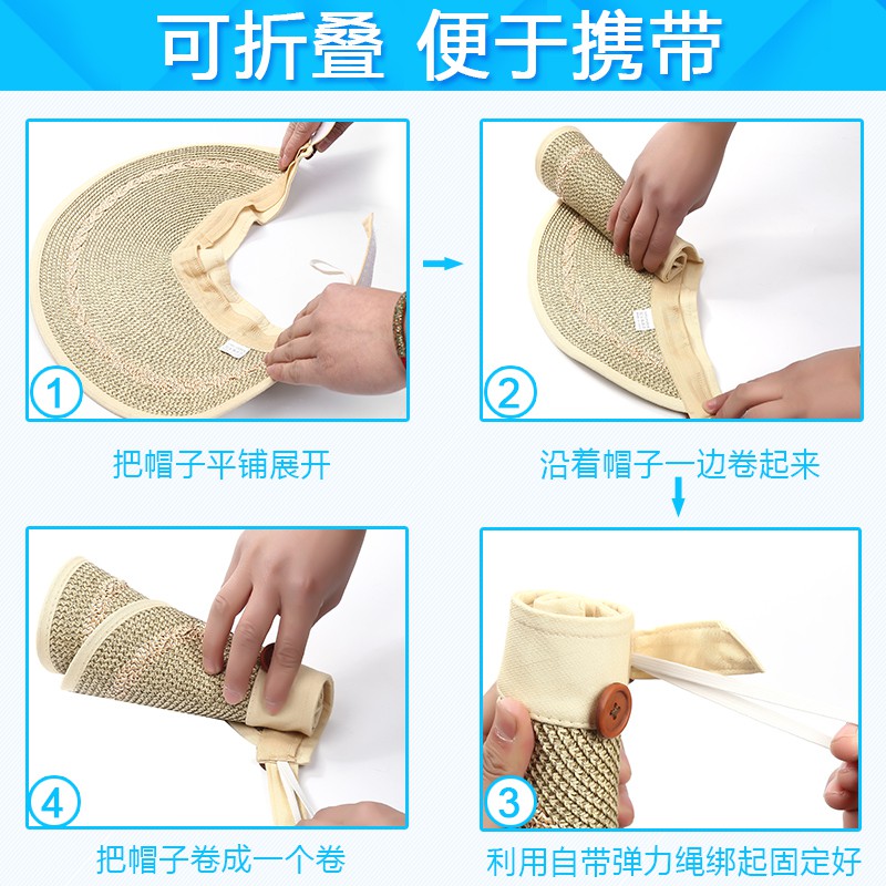 Mũ Rộng Vành Chống Nắng Chống Tia Cực Tím Che Phủ Toàn Diện Thời Trang Mùa Hè Cho Nữ