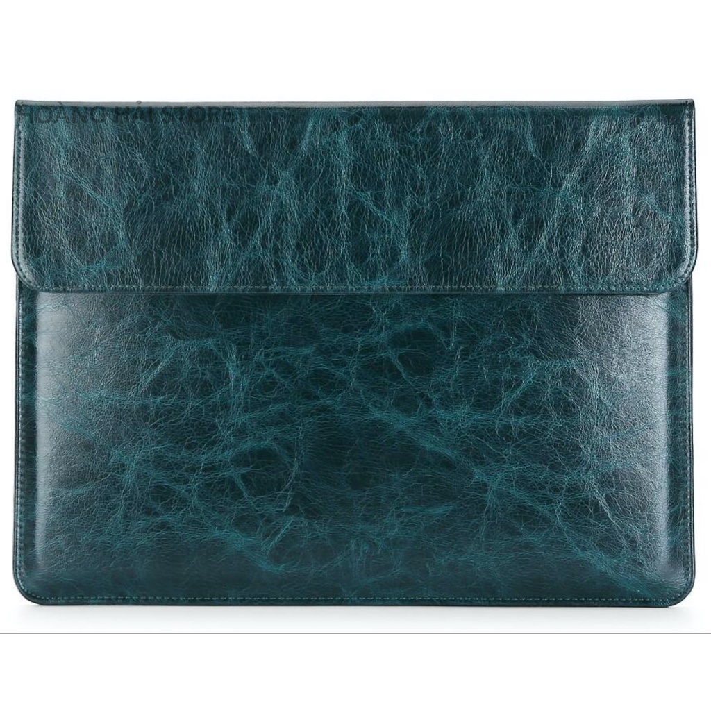 BAO DA CHẤT LIỆU DA BÒ THẬT CHỐNG SỐC CHO MÁY TÍNH, MACBOOK, LAPTOP, SURFACE KÈM VÍ ĐỰNG SẠC, CHUỘT