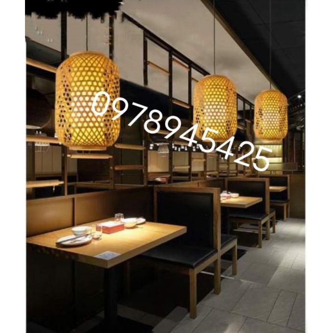 Bán sỉ đèn mây tre đèn tre trang trí