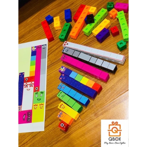 Đồ chơi NUMBERBLOCKS học toán (Number block)