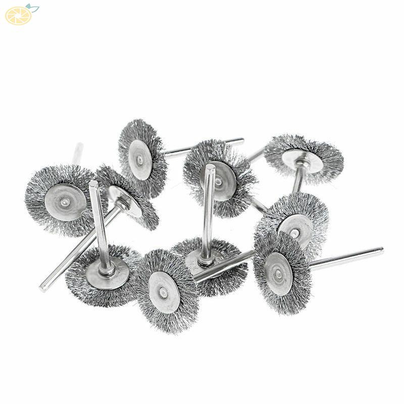 Set 10 cọ đánh bóng kèm đầu cọ thay thế tiện dụng