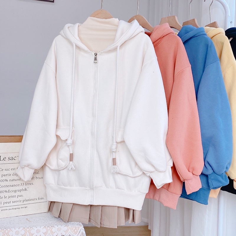 KHOÁC NỈ TRƠN TÚI TRÒN | BigBuy360 - bigbuy360.vn