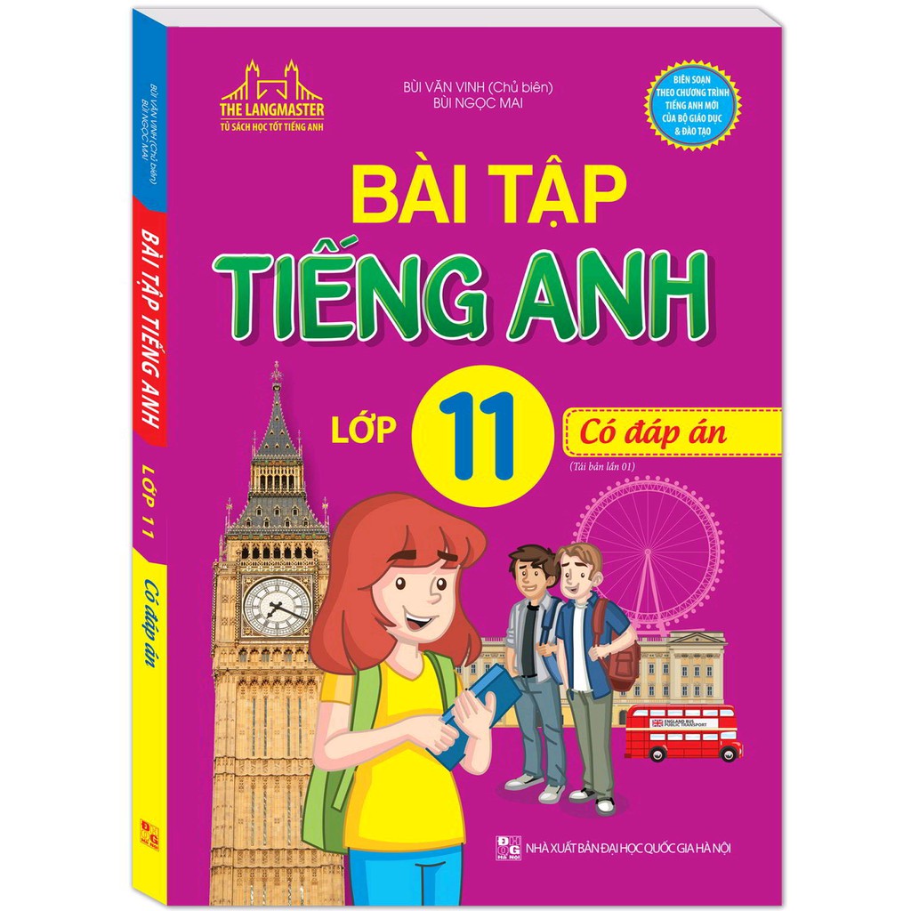 Sách- Bài tập tiếng Anh lớp 11 - Có đáp án