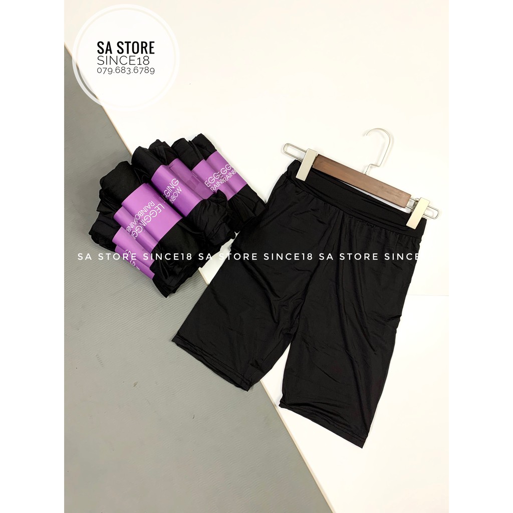 Quần Legging Lửng Thái Nữ Nâng Mông Cạp Cao Siêu Co Giãn Quần Legging Ngố Đùi | BigBuy360 - bigbuy360.vn