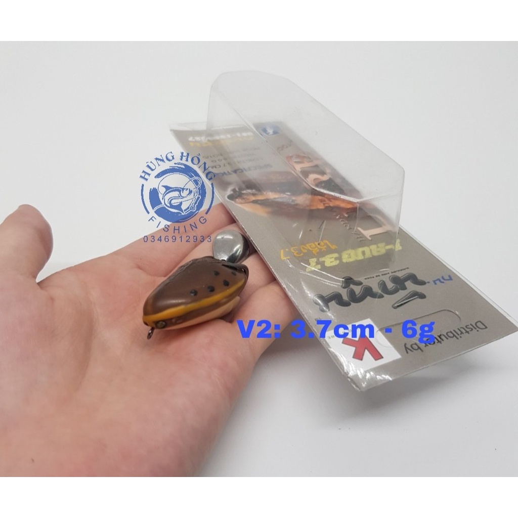 MỒI GIẢ NHÁI HƠI FROG TOON V1,V2,V3,V4 V5 Chuyên Đồ Câu Lure MADE IN THAI LAN - Hàng Chính hãng