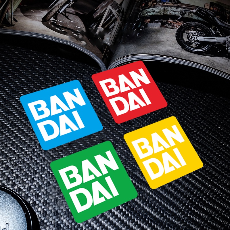 BANDAI Sticker Jdm Xe phản quang Dán xe máy JDM Mũ bảo hiểm xe máy Decal