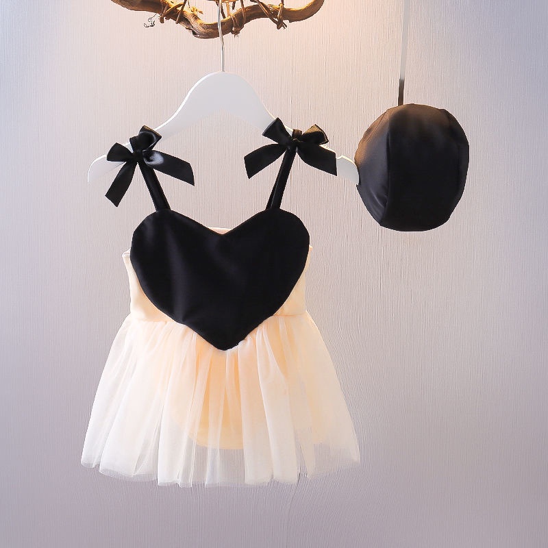 Đồ Bơi Một Mảnh Hai Dây Kiểu Công Chúa Dễ Thương Xinh Xắn Cho Bé Gái