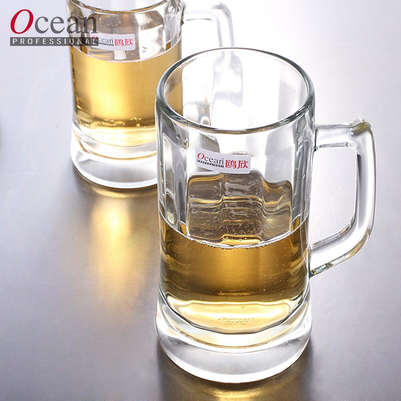 Bộ 6 Cốc Bia Thủy Tinh ocean Cỡ Đại Munich Beer Mug-P00843-640ml