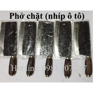 Dao phở chặt chuẩn Đa Sỹ (làm từ nhíp ô tô)