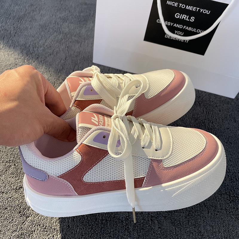 💘 Giày thể thao nữ thoáng khí siêu nhẹ phong cách Hàn Quốc  💘 chống trượt  thoải mái  thời trang 💘 đế mềm thoáng khí  thiết kế mới