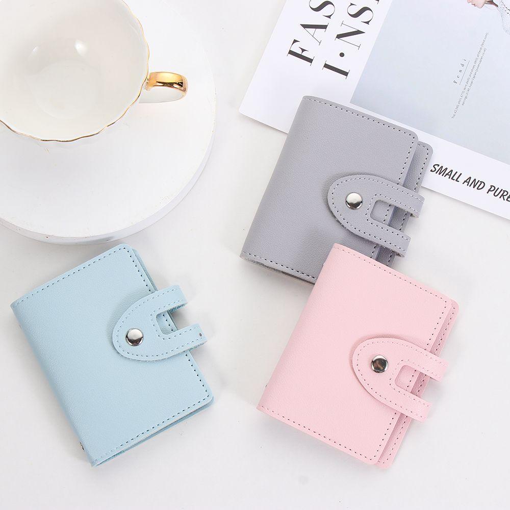Ví Đựng Thẻ 30 Ngăn Đa Năng Màu Kẹo Ngọt Dành Cho Nam Nữ Giá Đỡ