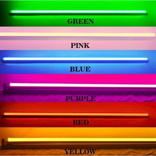 ĐÈN TUÝP LED T4/T5 60CM MICA NHÔM LIỀN MÁNG  ÁNH SÁNG TRẮNG, VÀNG, XANH DƯƠNG, XANH LÁ , HỒNG