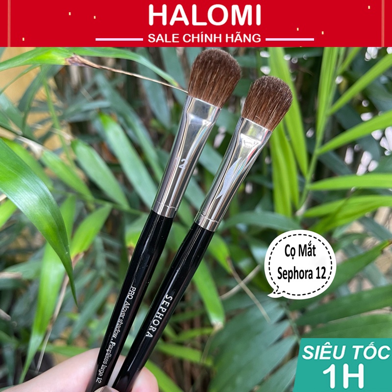 Cọ mắt Sephora 12 lông mềm chuyên dùng cho makeup chuyên nghiệp HALOMI