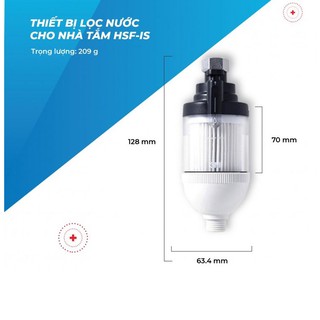 Thiết bị lọc nước cho nhà tắm 3m hsf-is - 3m hsf-is