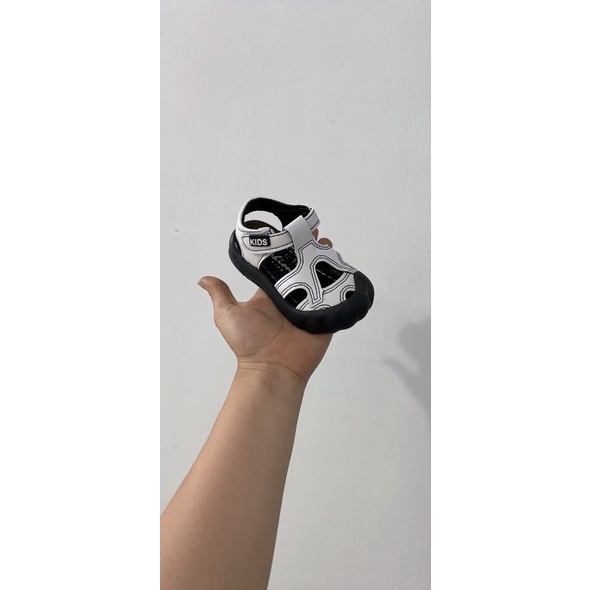 Sandal rọ cho bé trai và bé gái da mềm, đế chống trượt siêu đẹp cho bé 0-3 tuổi Babybees (3306)