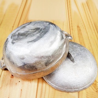 Niêu thố cơm gang đúc nguyên khối Bắc Bộ 22cm nồi dày cao cấp hàng Việt Nam số 4 - niêu gang nguyên khối