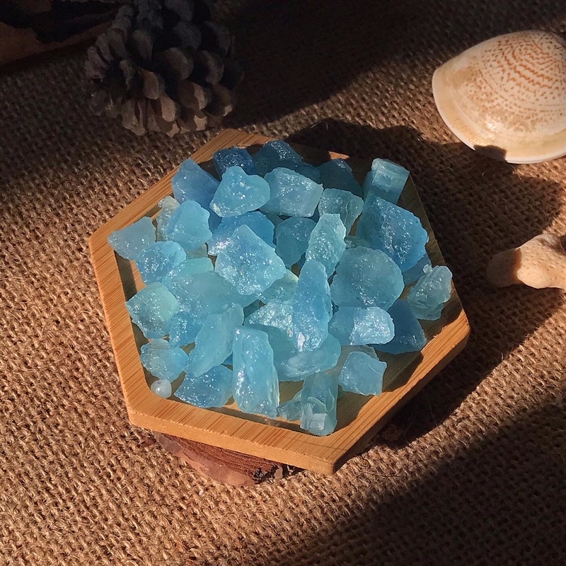 Đá Aquamarine Brazil thô chất lượng cao sưu tầm, làm handmade, reiki, thanh tẩy tarot,...