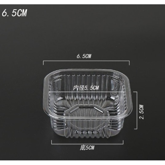 Khay đựng bánh trung thu màu trong dạng tròn hay vuông các kích thước 50g, 75g, 125g, 150g, 250 - 300g