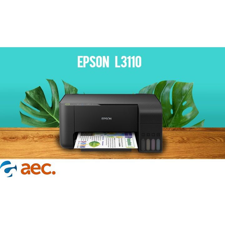 Máy in phun màu Epson L3110  sử dụng mực chính hãng