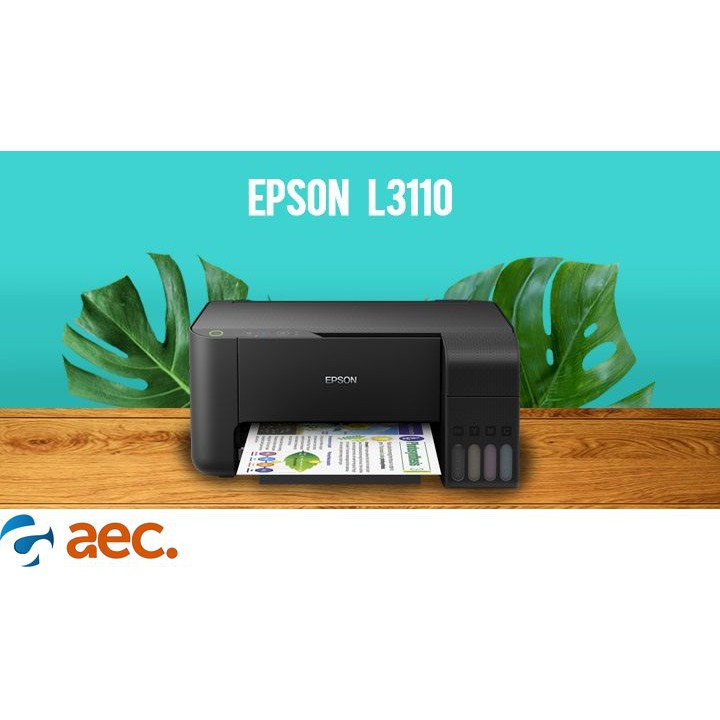 Máy in phun màu Epson L3110 ( in,scan,copy ) sử dụng mực chính hãng