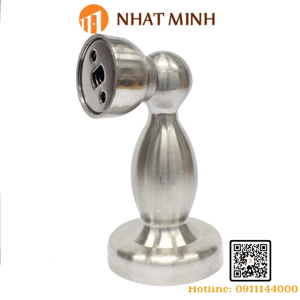 Hít cửa nam châm chất liệu inox 304 NEWNEO chính hãng