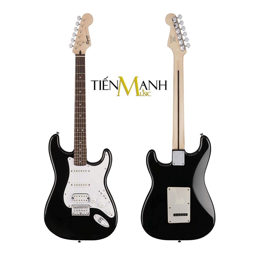 [Chính Hãng] Đàn Guitar Điện Fender Squier Bullet Stratocaster HSS SQ STRAT Brown Sunburst, Black, Arctic White Electric