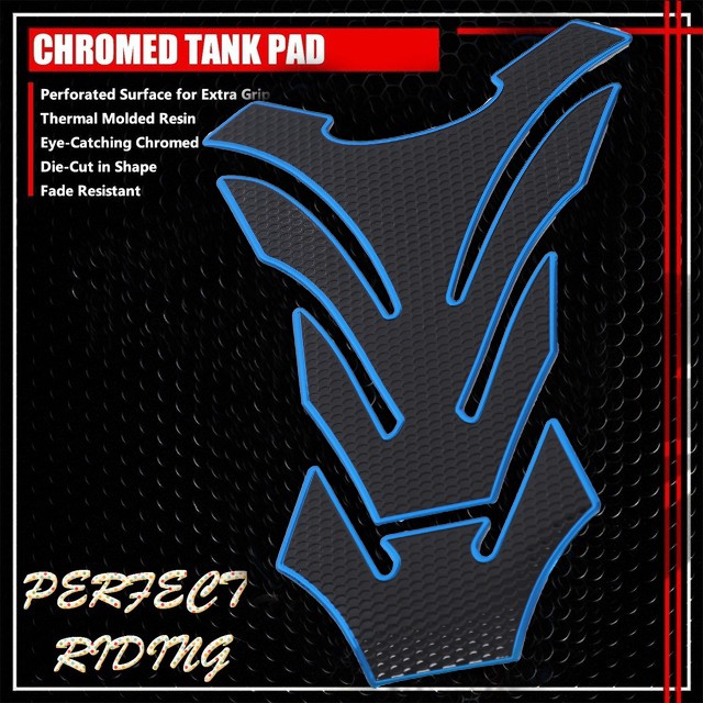 Miếng Dán Bình Xăng Ba Chiều Bằng Cao Su Cho Xe Đua r3 mt03 shinobu Jubilei t3 t2 sb300