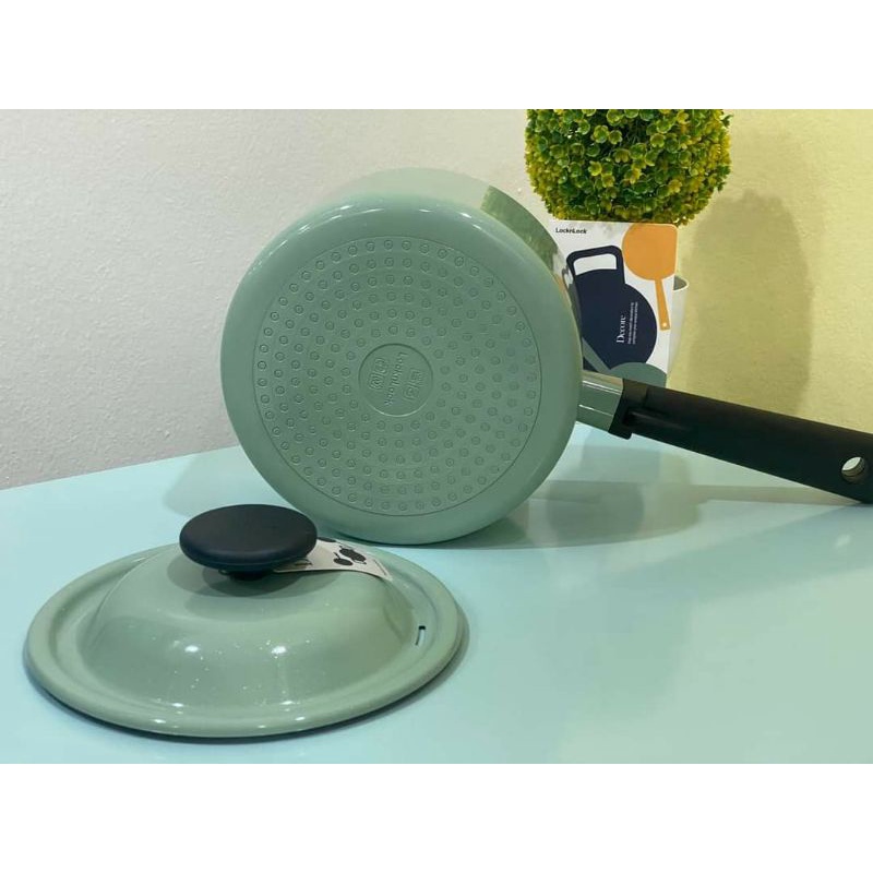 Nồi Decor Lock&Lock 1 Tay Cầm 18cm LDE1181IH màu xanh mint