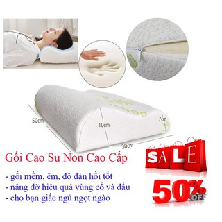 Gối Cao Su Non Nhật Bản,Gối Cao Su Non Nâng Đỡ Đốt Sống Cổ, Gối Cao Su Non - Có Độ Đàn Hồi Cao ,Cam Kết Chất Lượng