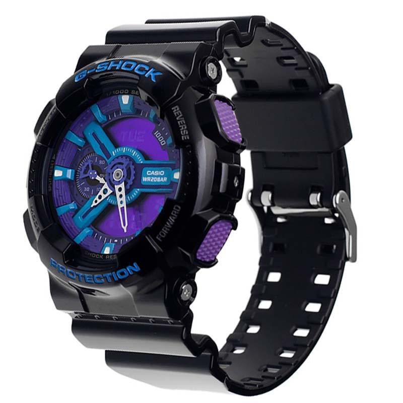 Đồng hồ Casio G-Shock GA-110HC-1ADR dành cho nam mặt tròn dây nhựa loại máy pin