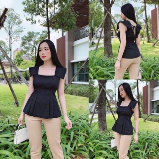 ÁO PEPLUM XOÈ
