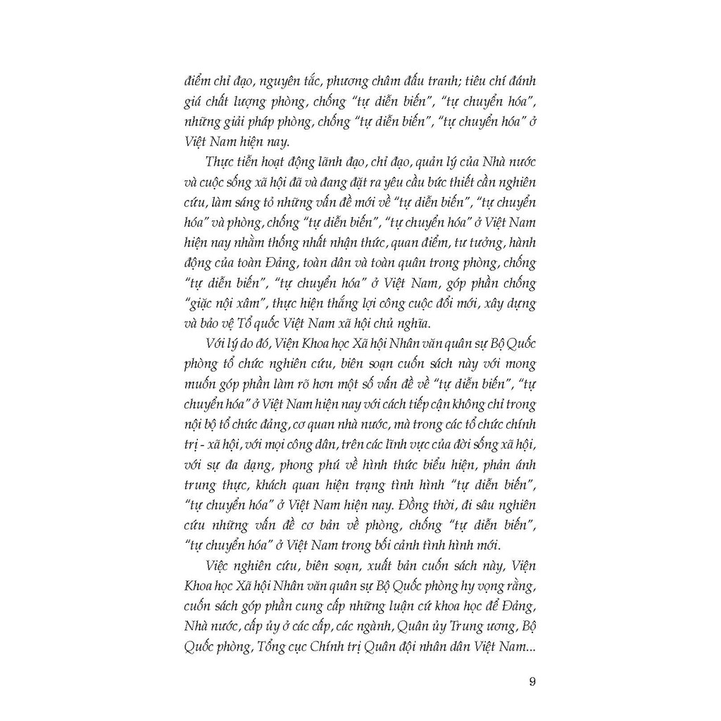 Sách - Phòng, Chống "Tự Diễn Biến", "Tự Chuyển Hóa" Ở Việt Nam Hiện Nay | BigBuy360 - bigbuy360.vn