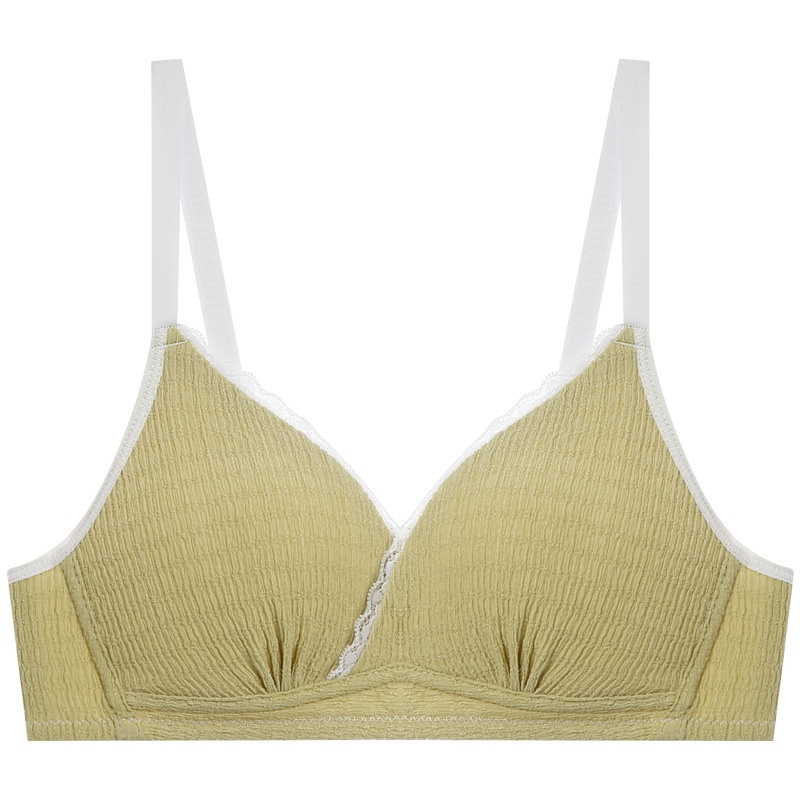 Áo Ngực Cotton Mềm Mại Không Gọng Có 5 Màu Thời Trang Cho Nữ