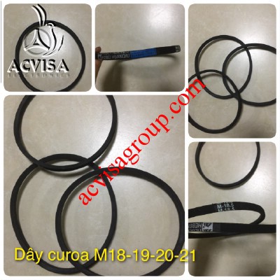 Dây Curoa, dây đai máy giặt lồng đứng  loại M18, M18.5, M19, M19.5, M20, M20.5, M21, M21.5