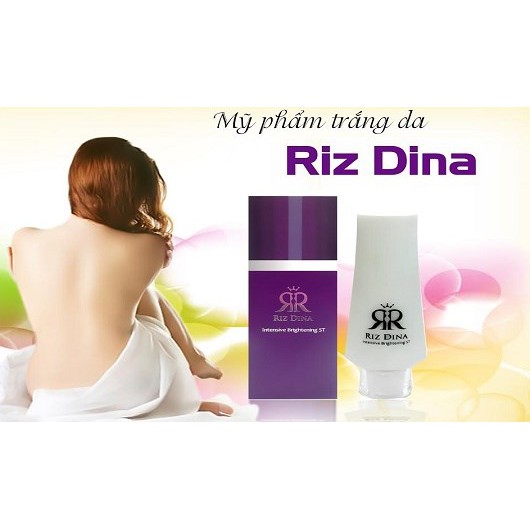 Kem dưỡng trắng da chống nắng Riz Dina Intensive Brightening ST 50ml