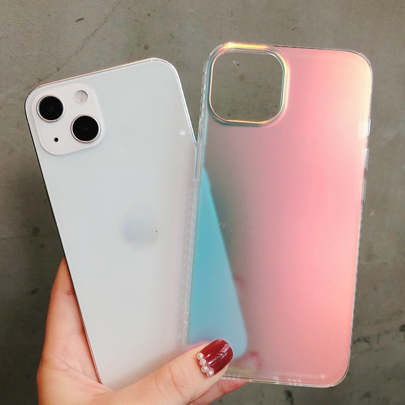 Ốp Điện Thoại Hybrid Kiểu Áo Giáp Chống Sốc Laser Mặt Nhám Sang Trọng Cho iPhone 13 Pro Max 11 12 Pro Max X XS 7 8 Plus SE 2020