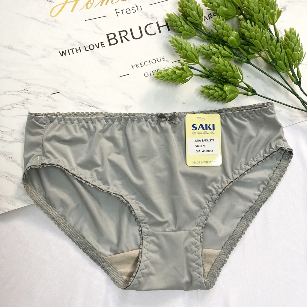 Quần lót nữ thun lạnh trơn hàng Saki Việt Nam - QLNU377
