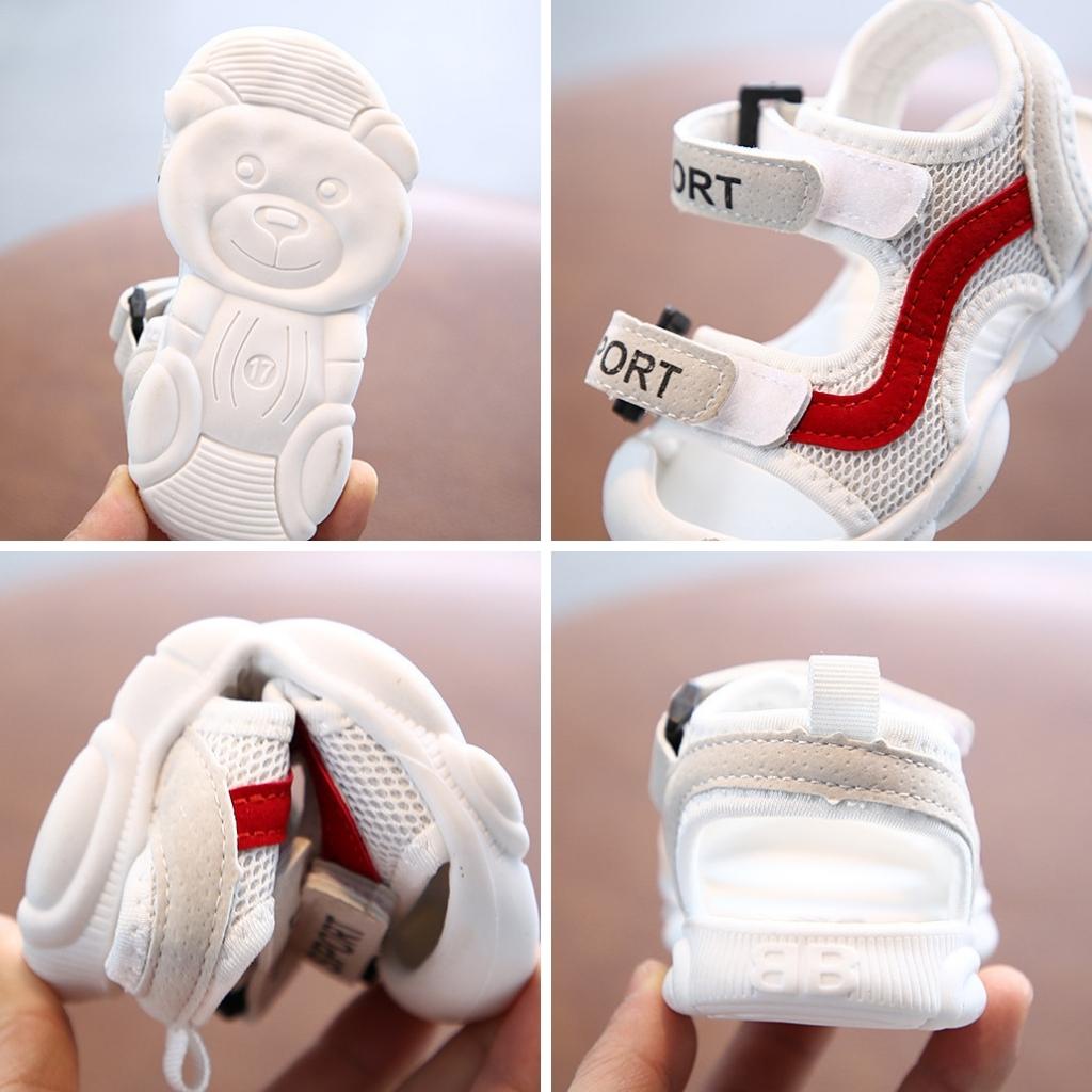 Sandal chống vấp cho bé trai bé gái quai ngang đế su mềm chống trơn trượt