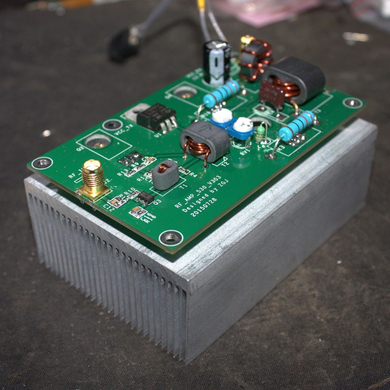 Bảng Mạch Khuếch Đại Công Suất Tuyến Tính SSB 45W HF FM CW HAM 3-28MHz