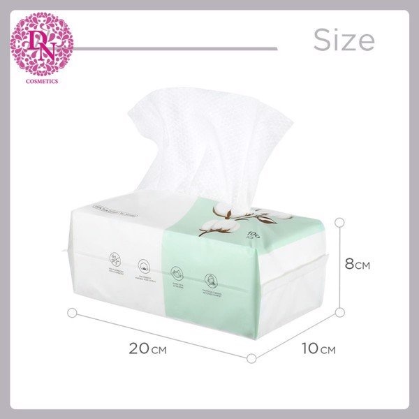 Khăn giấy tẩy trang Miniso Cotton Gói 100 tờ