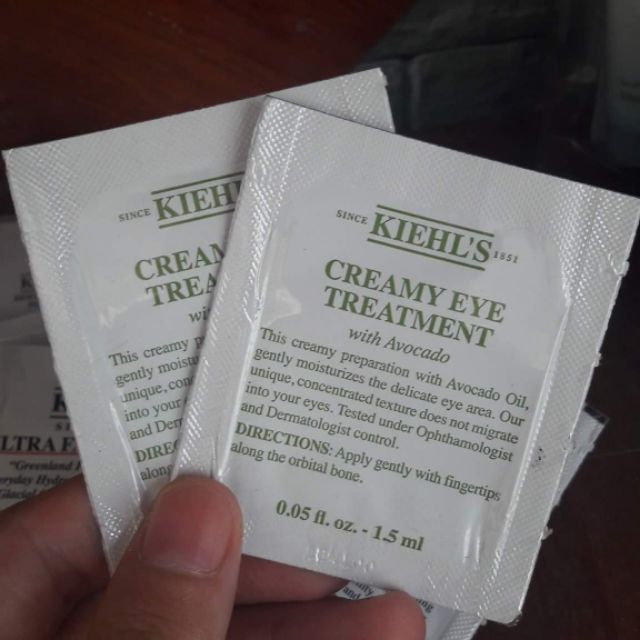 Sample kem mắt Kiehl's
